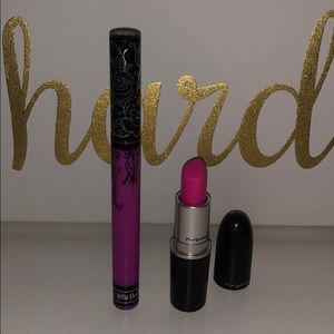 Pink Lip Shades from KVD Vegan Beauty & MAC